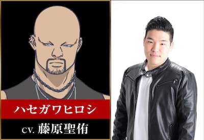 左からハセガワヒロシ、藤原聖侑 (c)甲斐谷忍プロダクツ／集英社・LIAR GAME製作委員会