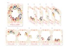 LaLa原画展の入場特典、「彼氏彼女の事情」や「夏目友人帳」などのカードが曜日替わりで
