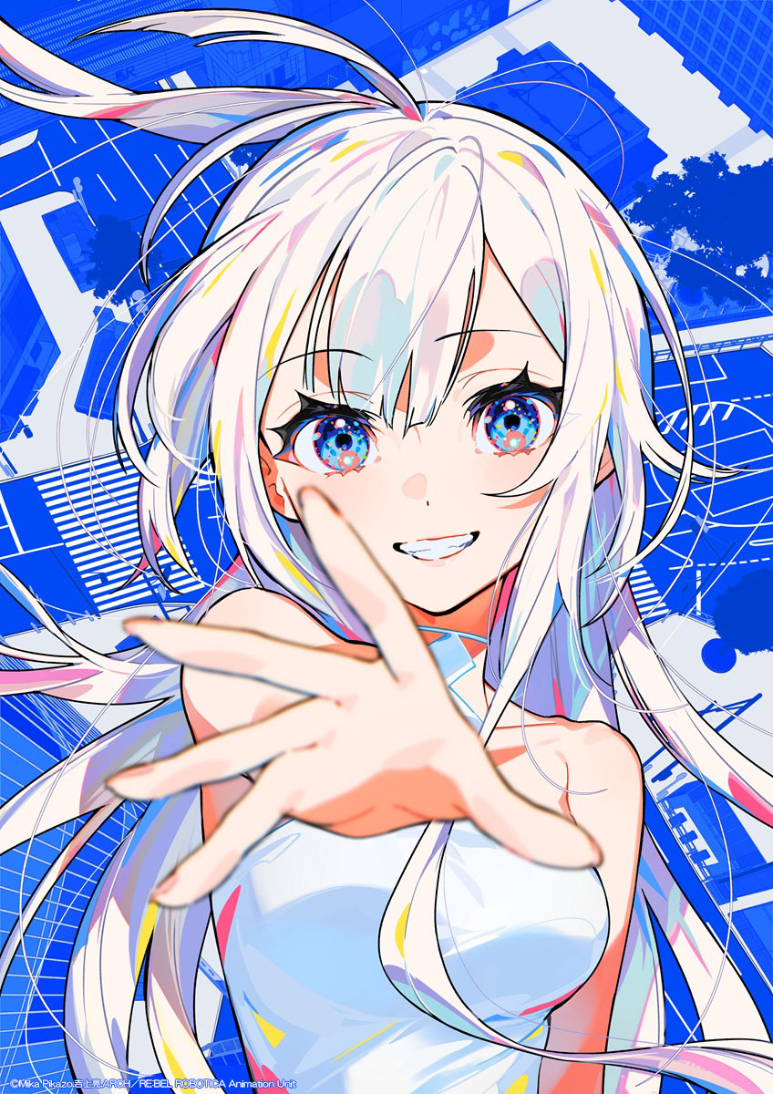 Mika Pikazoが原案の近未来SF「レベルロボチカ」TVアニメ制作を発表