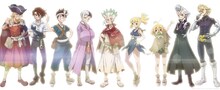 「『Dr.STONE』4th SEASON Blu-ray & DVD BOX 3」初回生産限定版デジパックのイラスト