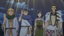 「新劇場版☆ケロロ軍曹 復活して速攻地球滅亡の危機であります！」より、「勇者ヨシヒコ」のキャラクター登場シーン