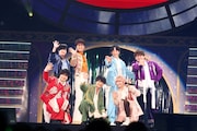 SePTENTRION。上段左から太刀花ユキノジョウ役の斉藤壮馬、十王院カケル役の八代拓、鷹梁ミナト役の五十嵐雅、涼野ユウ役の内田雄馬、下段左から一条シン役の寺島惇太、香賀美タイガ役の畠中祐、西園寺レオ役の永塚拓馬