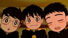アニメ「サンダー3」第1話先行カット公開、スモール3が迷子のふたばを捜す