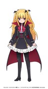 ルーナ・ヴァラド。圧倒的な戦闘力を持つ“UR吸血鬼”の少女。最強クラスの実力者でありながら、本性は極度の引きこもりで、冒険に出るのを嫌がるギャップがある。強力なスキルの反動で血を欲するなど吸血鬼らしい危うさも