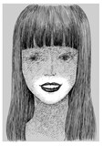 「口に関するアンケート」のカット (c)背筋・押見修造/集英社