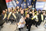 TVアニメ「サンダー3」渋谷での番宣イベントの様子