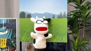 「黄泉のツガイ」荒川弘のインタビュー動画の様子