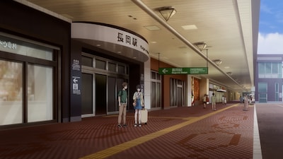 アニメ映画「君と花火と約束と」場面カット