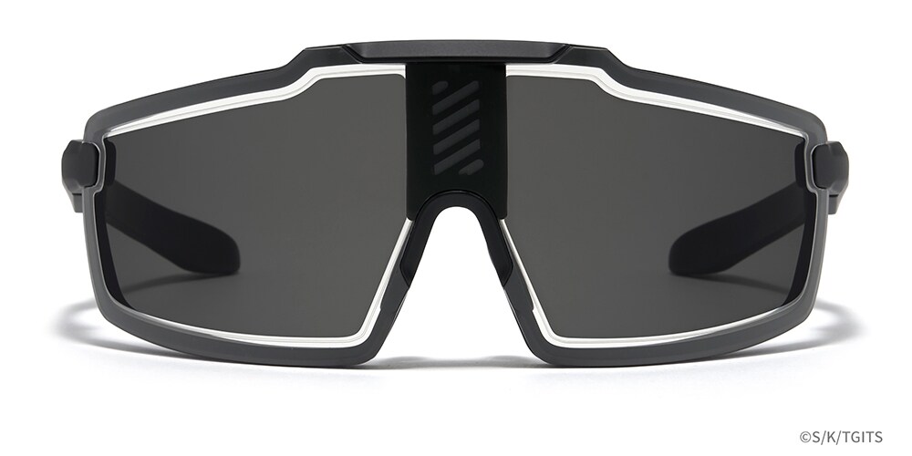 【新品】JINS × THE GHOST IN THE SHELL サングラス JINS × 攻殻機動隊 THE GHOST IN THE SHELL / TYPE-SUNGLASSES」調光後