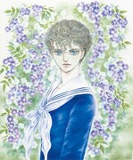 萩尾望都「ポーの一族 春の夢」月刊flowers（小学館）2016年7月号 表紙 (c)萩尾望都／小学館