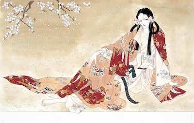 山岸凉子「日出処の天子」LaLa（白泉社）1981年9月号 扉 (c)山岸凉子