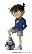 名探偵コナン×Jリーグのコラボ記念ビジュアル、9月には「コナンDAY」開催