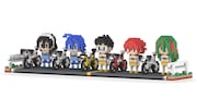 「弱虫ペダル」坂道たちがドット絵風のブロックフィギュアに　自転車＆大型ステージも