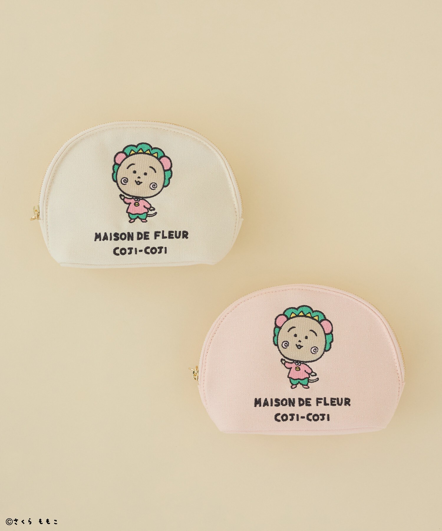 コジコジ」×Maison de FLEUR ふわっといい感じなバッグチャーム