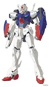 主人公機のガンダムZERO。対アポカリプス最新鋭実験機で、ガンダムタイプと呼ばれる新世代MS
