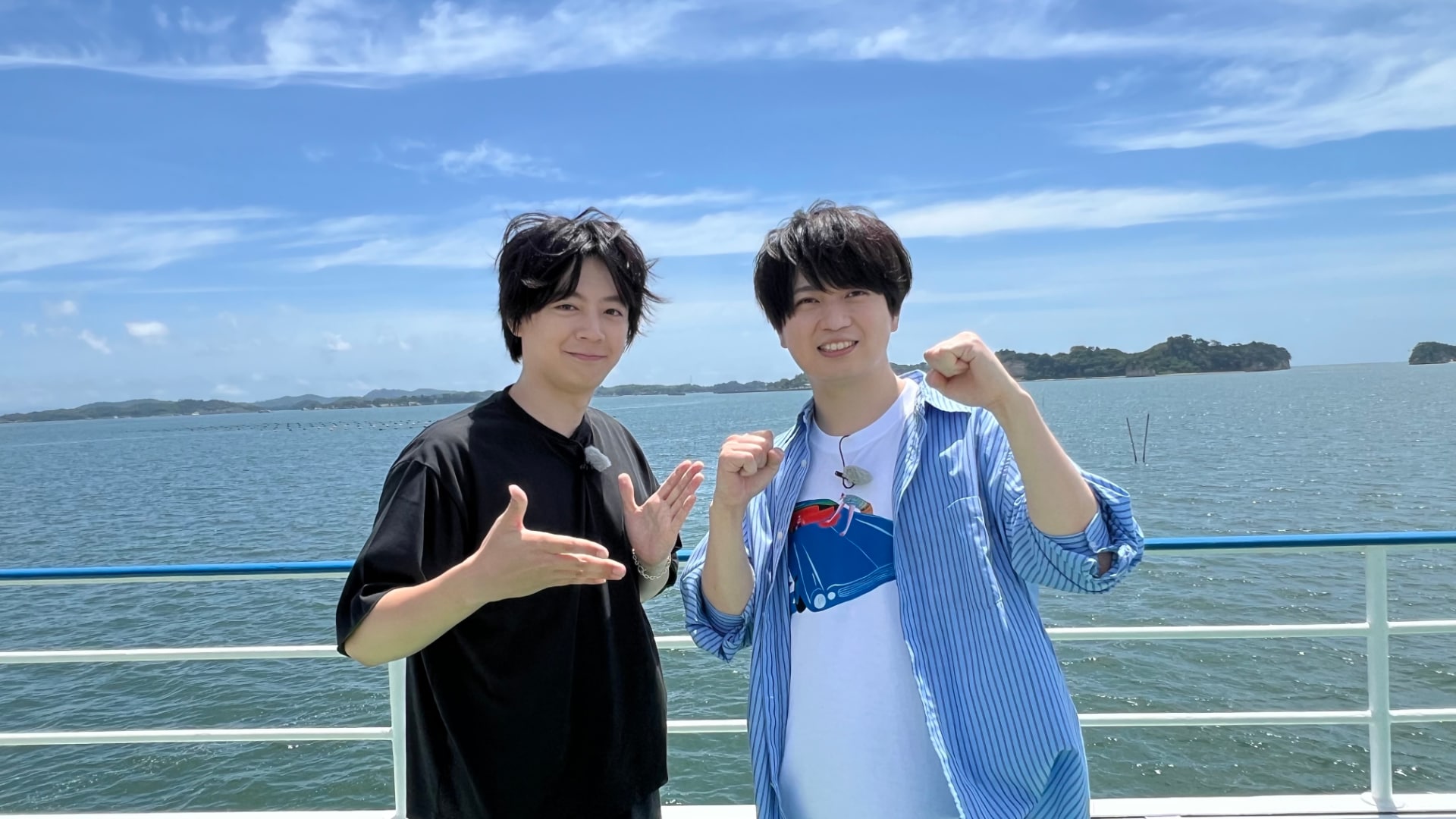 「ブルーロック」浦和希＆海渡翼が初ロケに挑戦、コラボ旅番組が明日放送