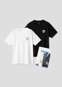 「ドラえもん＆ドラミちゃん｜2パックアイコンTシャツ」