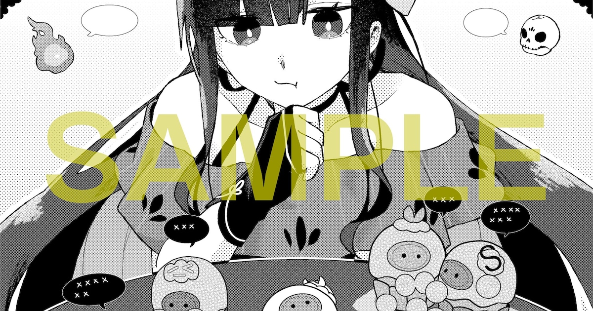 めめんともりと奇妙なゲーム、月刊コミックフラッパー9月号でマンガ連載スタート　まのさばステッカー付録も