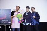 イベントに登壇した宮元宏彰氏、阿座上洋平、濱野大輝