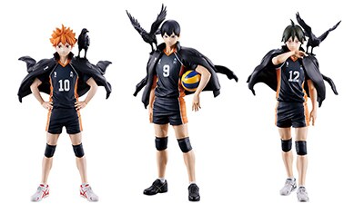 日向や影山ら烏野1年生がフィギュアに、「ハイキュー!!の日」記念の一