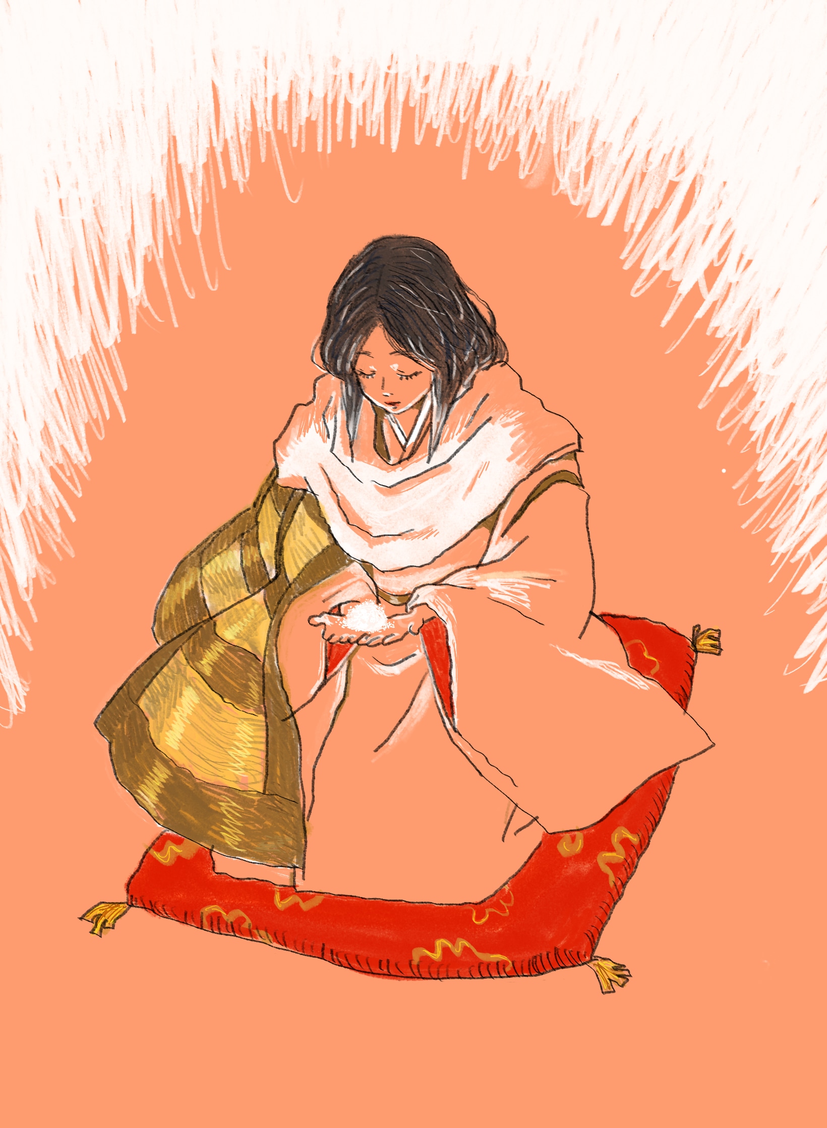 「SEKIRO: NO DEFEAT」“お米の日”記念で米を生み出す変若の御子のイラスト公開
