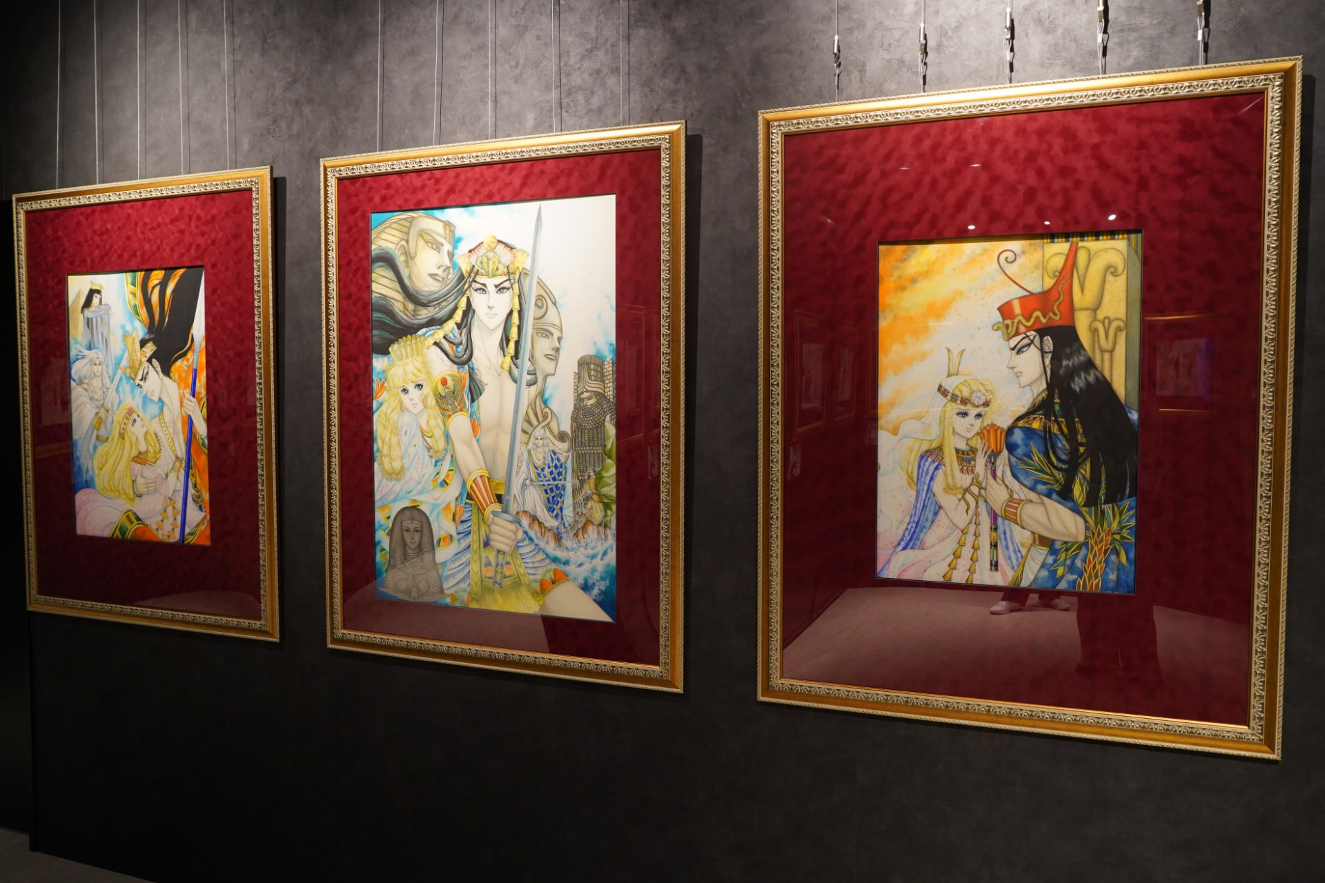 王家の紋章」原画展は明日開幕！仲良しの細川智栄子あんど芙～みん