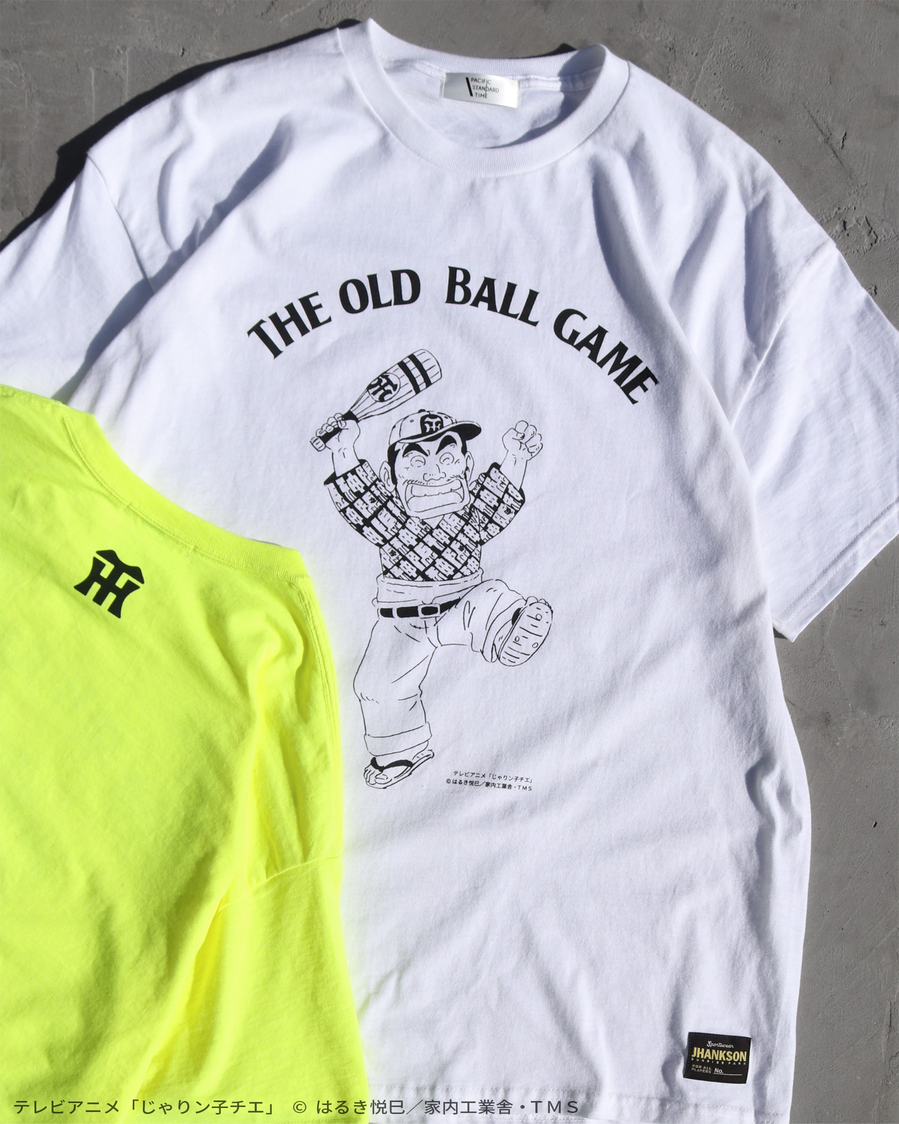じゃりン子チエ×阪神タイガースの“公式承認Tシャツ”、熱く応援するテツ