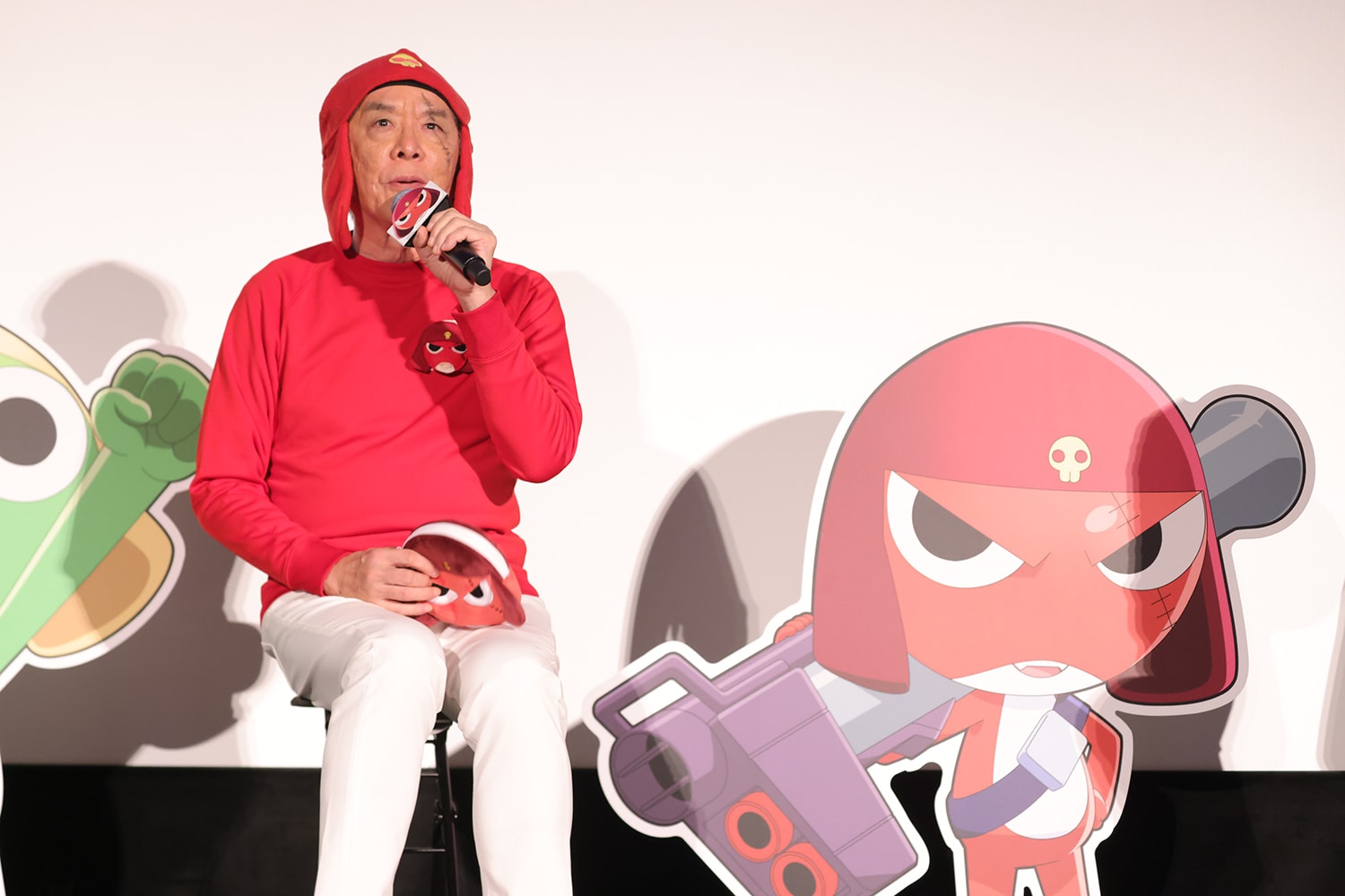 「ケロロ軍曹」ギロロ愛溢れる中田譲治は傷も自前でメイク、吉崎観音から感謝の言葉