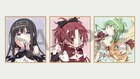「まどか☆マギカ」第2週目特典　暁美ほむら、佐倉杏子、紫丁香＆セルマ・テレーゼ