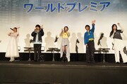 TVアニメ「アオのハコ」Season2 ワールドプレミアに登壇した鬼頭明里、千葉翔也、上田麗奈、小林千晃、青山吉能