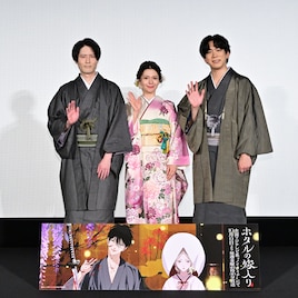 「ホタルの嫁入り」先行上映会、Lynnが“一番メロいと思ったシーン”は