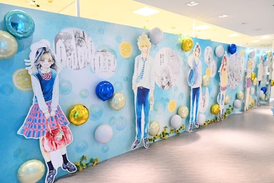 「ハニーレモンソーダ 完結記念展」の様子 ©︎村田真優/集英社