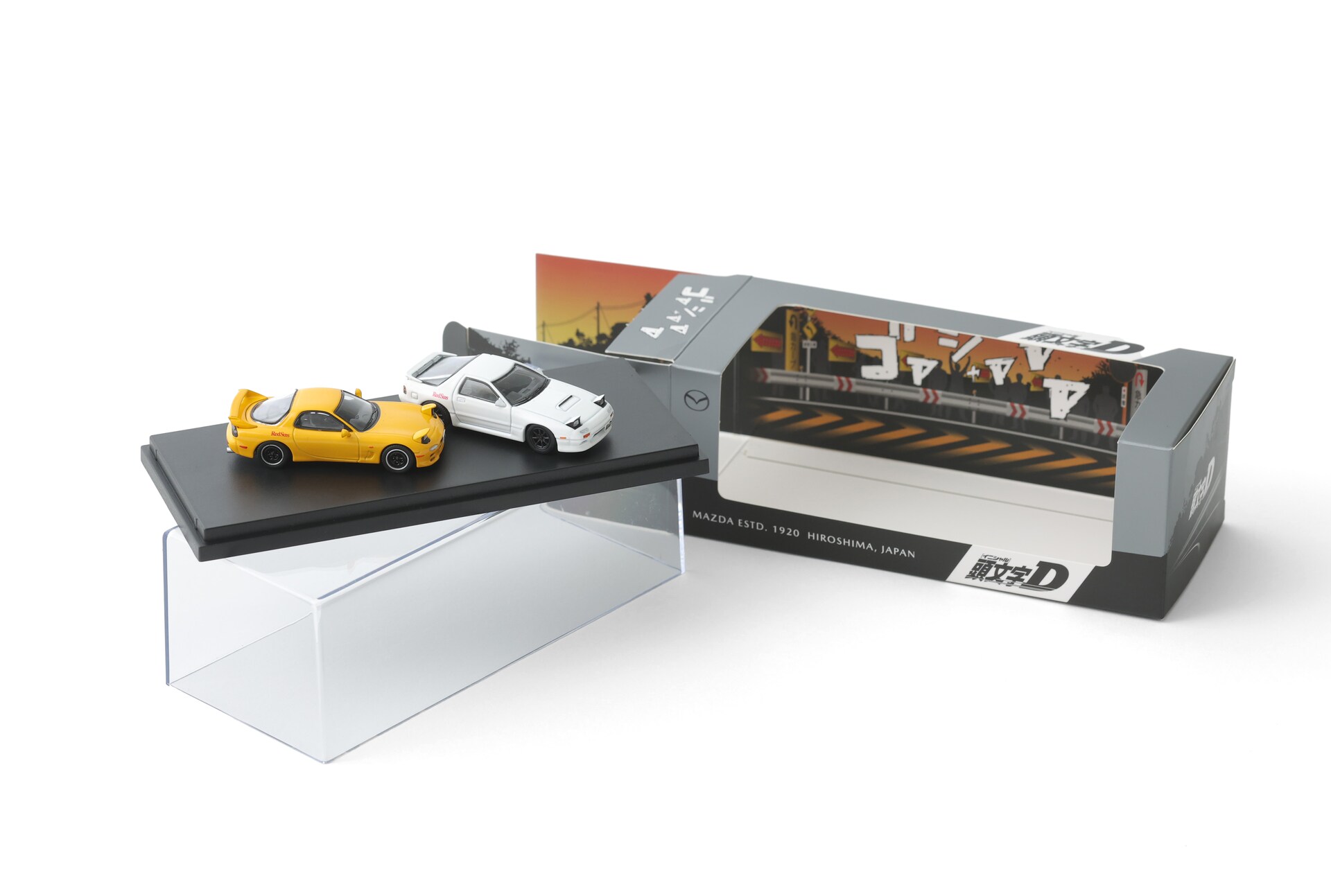 頭文字D RX-7（FC＆FD）モデルカー2台セット 1/64」 [画像ギャラリー 6