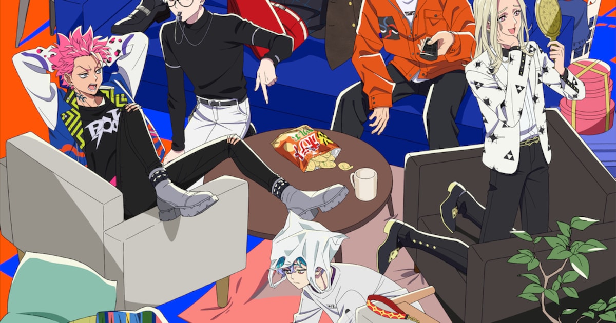 アニメ「カリスマ」メインビジュアル公開——7人の個性が日常の一コマに宿る