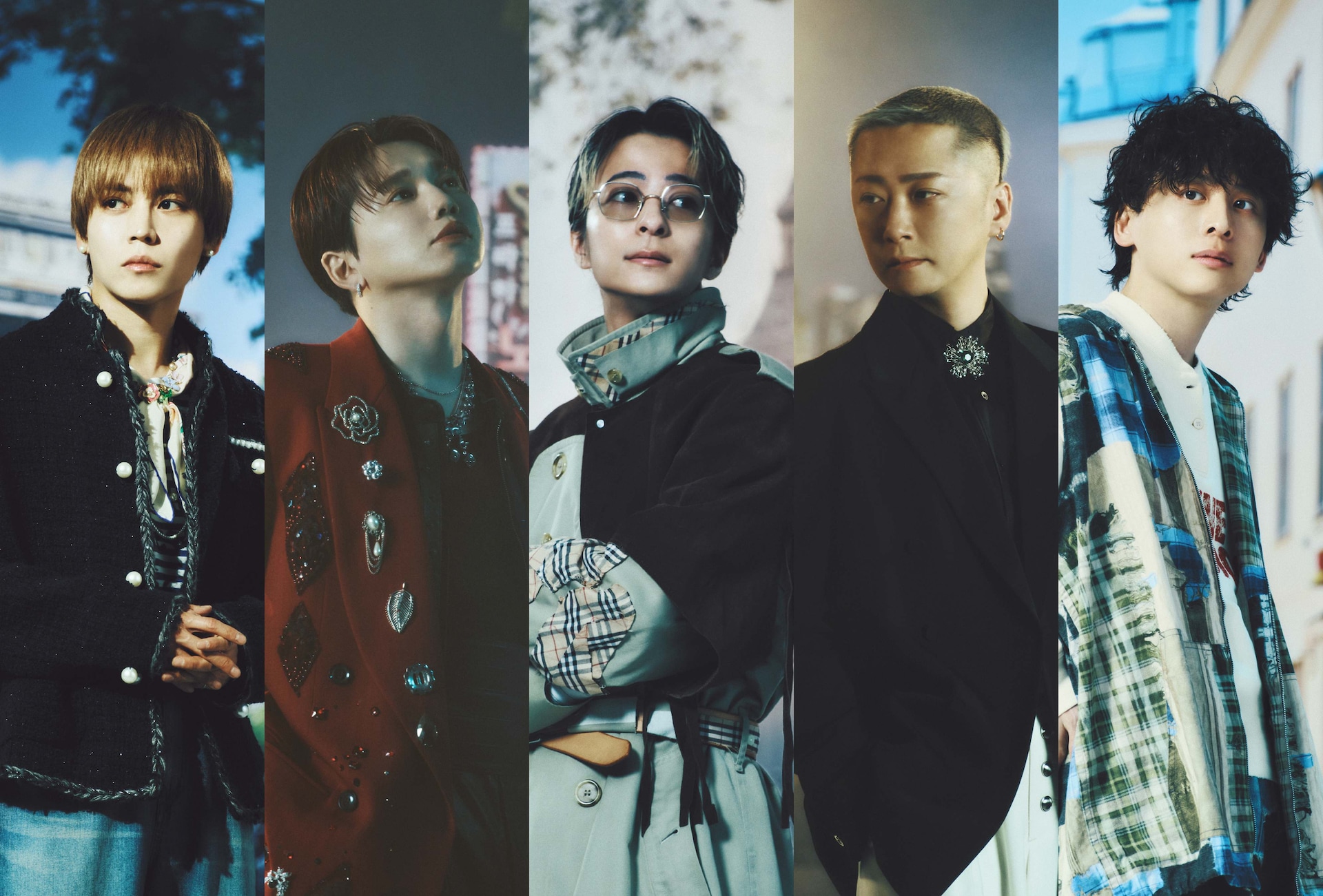 Da‐iCE 初回盤 DVD CD グッズ 工藤大輝岩岡徹大野雄大花村想太和田颯 Da-iCE。左から岩岡徹、花村想太、和田颯、大野雄大、工藤大輝 [画像