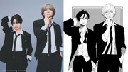 「うるわしの宵の月」道枝駿佑＆安斉星来がイラストを再現　入プレはフィルム風しおり