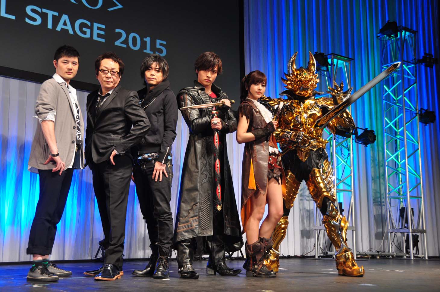 「牙狼＜GARO＞」スペシャルステージの様子。