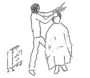 浅野忠信作のLINEスタンプ「『日常』」。