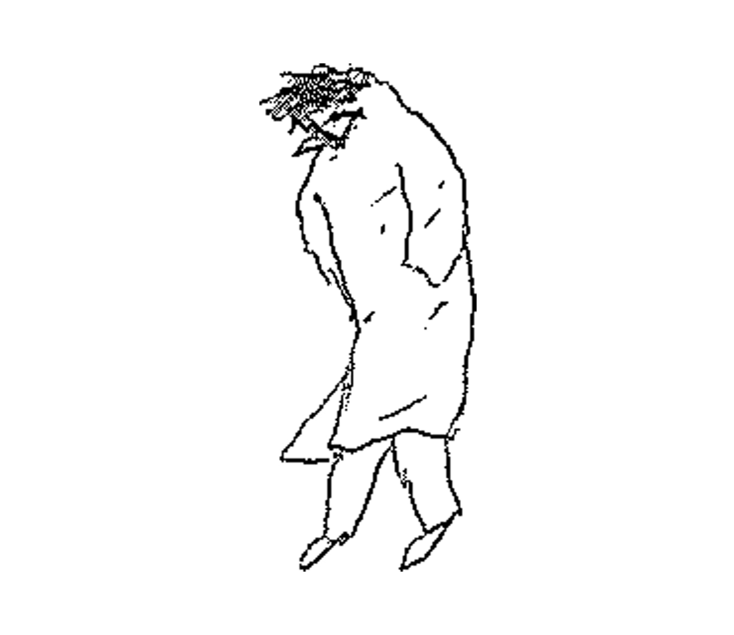 浅野忠信作のLINEスタンプ「『日常』」。