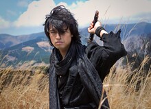 斎藤工がニンジャを演じる「虎影」(c)2015「虎影」製作委員会