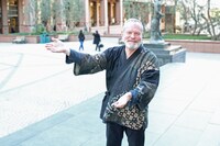 「比叡山はお気に入りの場所」と教えてくれた。