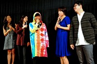 堀江監督いわく「家族のような雰囲気の現場だった」。