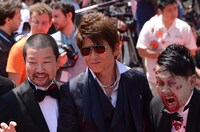 左から木村祐一、哀川翔、宮川大輔。