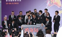 「SPL2 殺破狼II（原題）」会見の様子。（写真提供：香港FILMART）