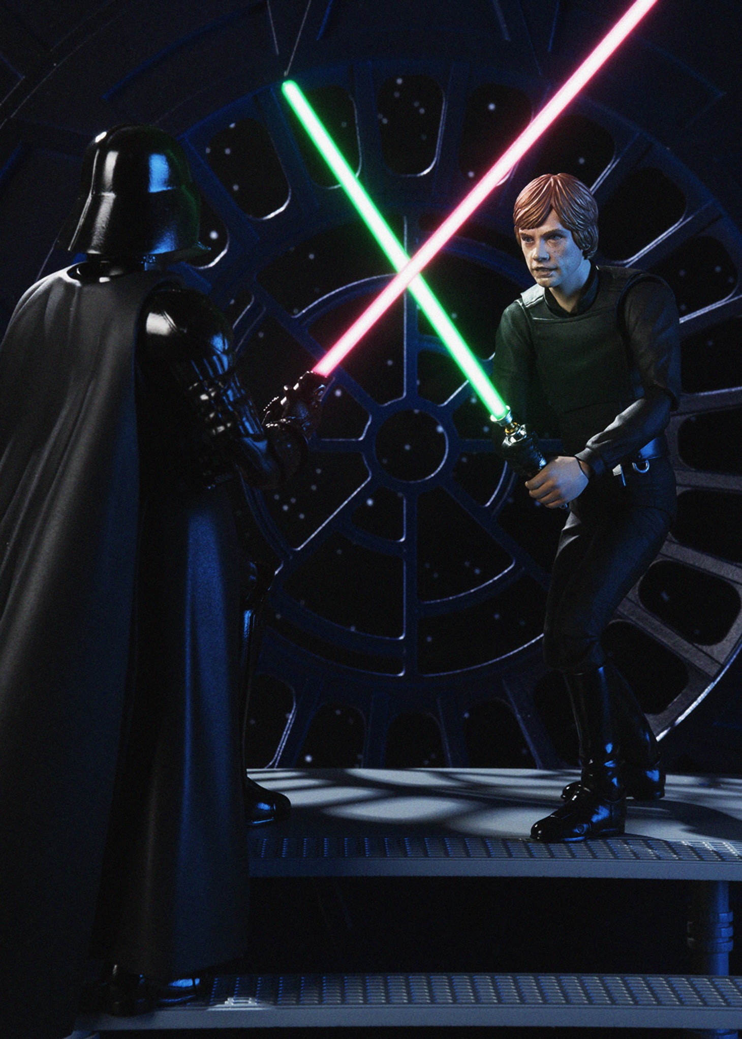 劇中シーンの再現が可能。(c)&TM Lucasfilm Ltd.