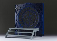 S.H.Figuarts ダース・ベイダーの初回生産版にはディスプレイスタンドが付属。(c)&TM Lucasfilm Ltd.