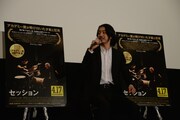 映画「セッション」について語る金子ノブアキ。