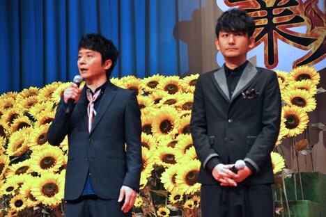 主題歌「オー!リバル」を提供したポルノグラフィティ。