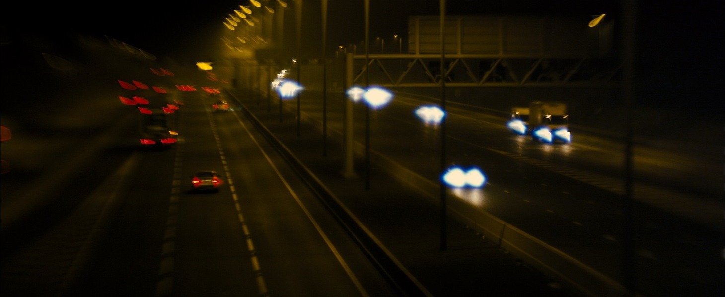 「オン・ザ・ハイウェイ その夜、86分」のワンシーン。(c) 2013 LOCKE DISTRIBUTIONS, LLC ALL RIGHTS RESERVED