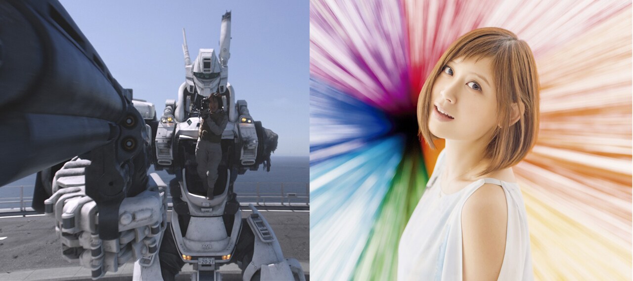 左から「THE NEXT GENERATION パトレイバー 首都決戦」場面写真、絢香。 (c)2015 HEADGEAR/「THE NEXT GENERATION –PATLABOR-」製作委員会